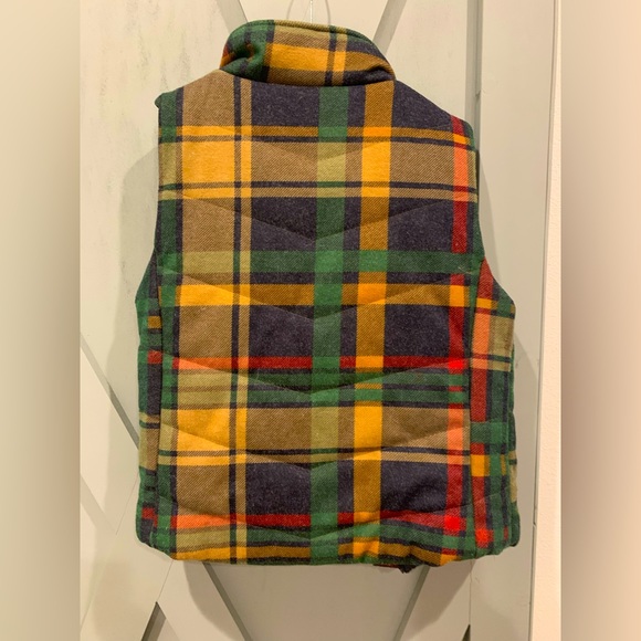 Vanilla Bay Fall Plaid Vest! Medium - Picture 2 of 4